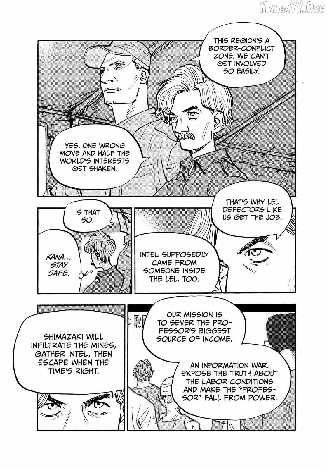 Dear Shimazaki in the Peaceful Land Chapter 124 page 13 - 