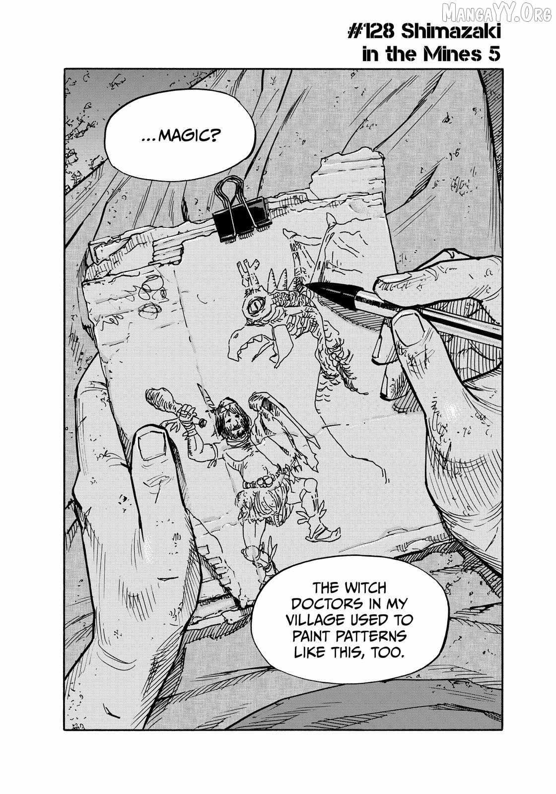 Dear Shimazaki in the Peaceful Land Chapter 128 page 3 - 