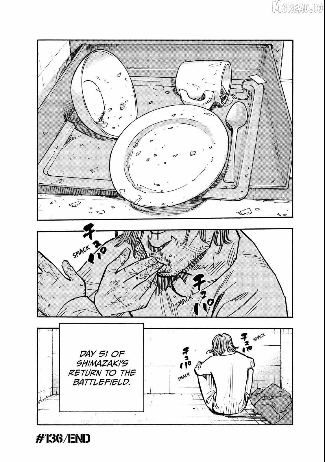 Dear Shimazaki in the Peaceful Land Chapter 136 page 18 - 