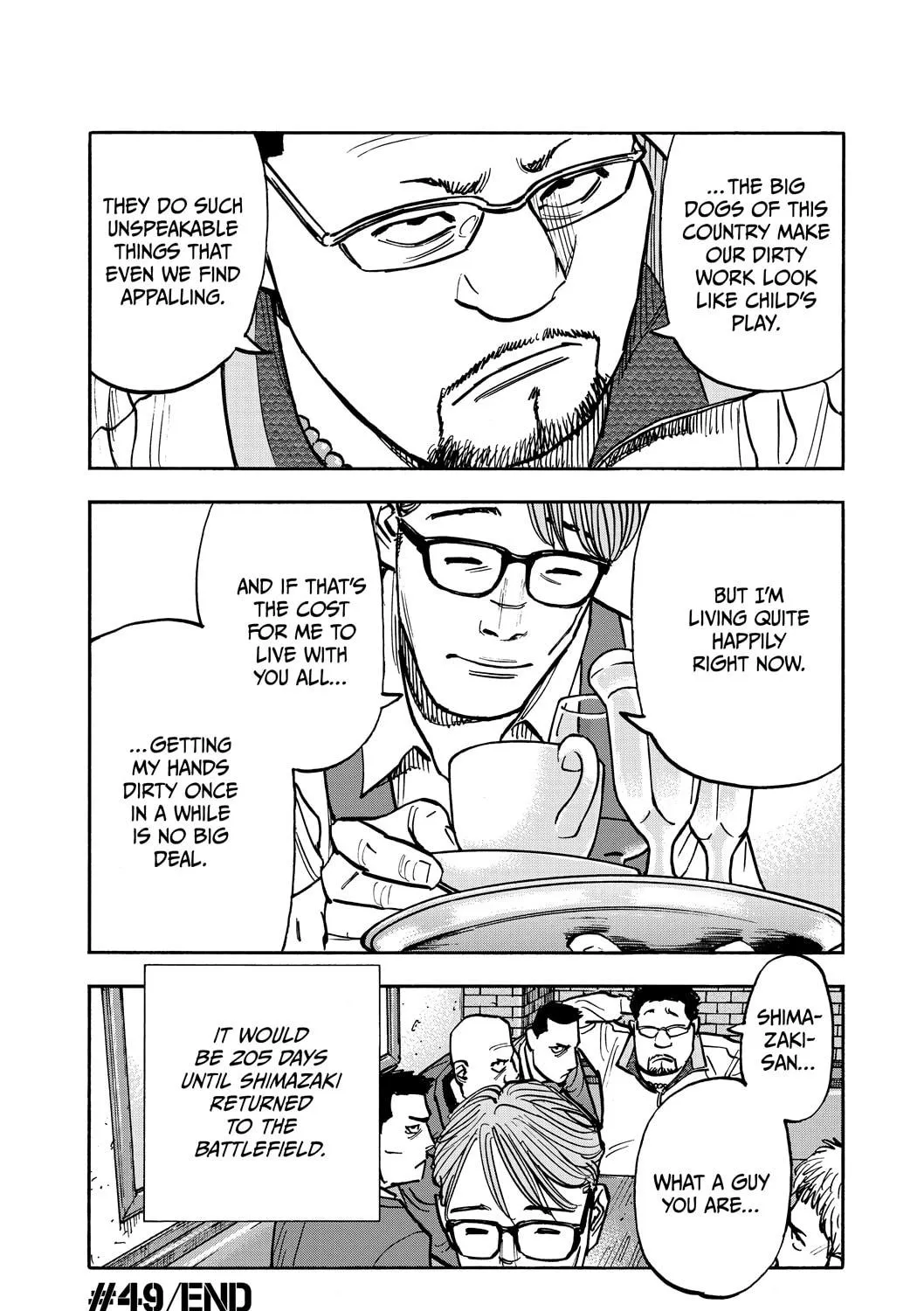 Dear Shimazaki in the Peaceful Land Chapter 49 page 39 - 