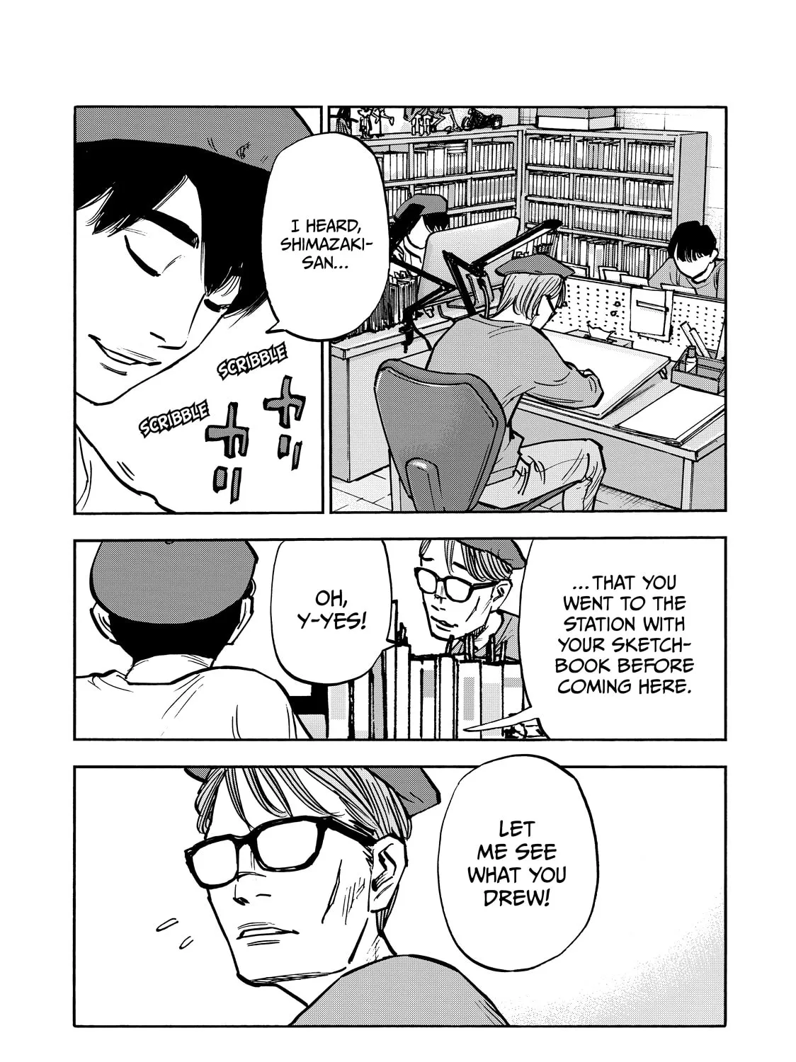 Dear Shimazaki in the Peaceful Land Chapter 54 page 21 - 