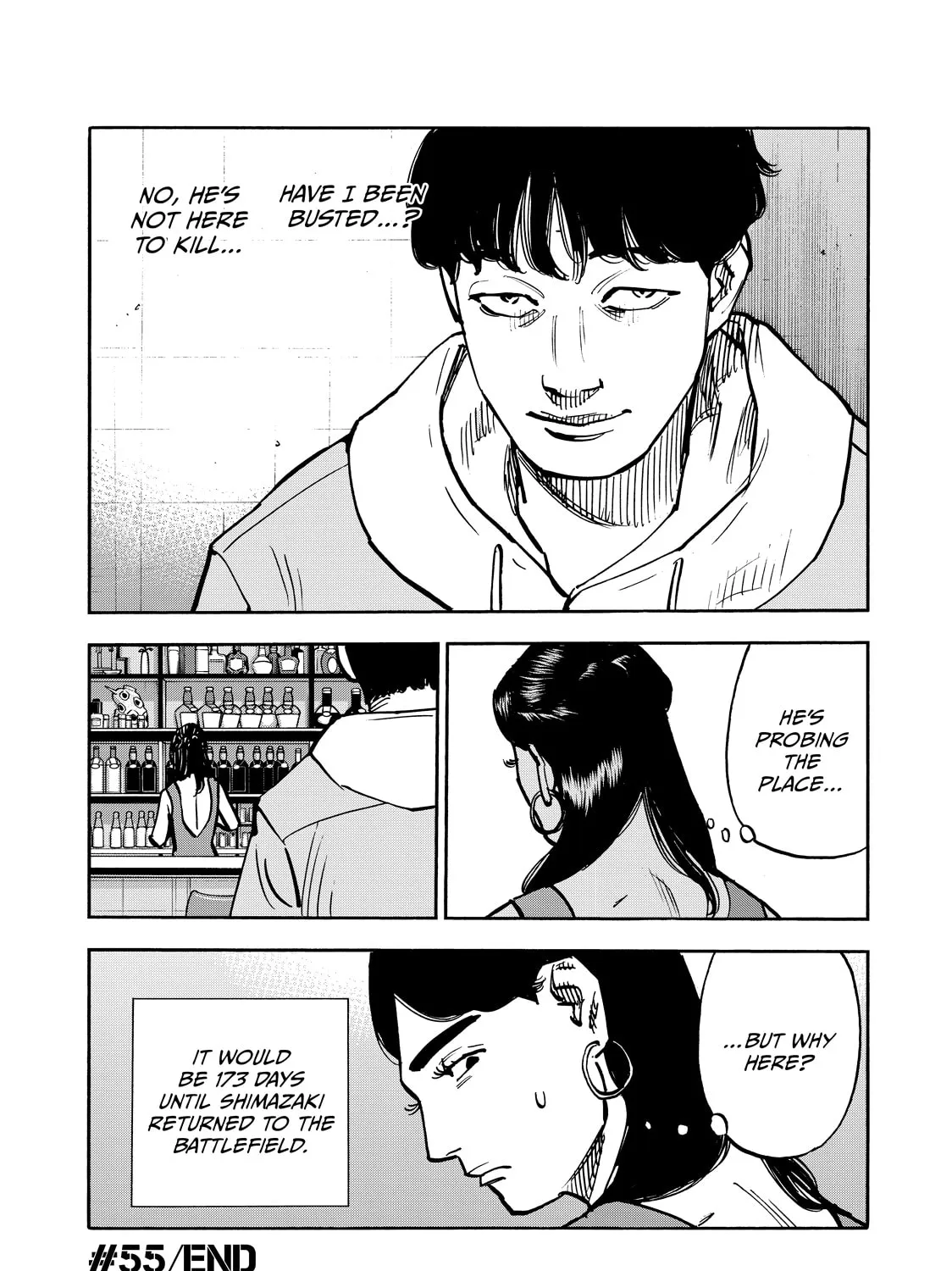 Dear Shimazaki in the Peaceful Land Chapter 55 page 37 - 