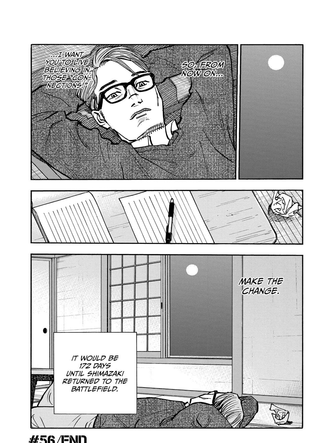 Dear Shimazaki in the Peaceful Land Chapter 56 page 37 - 