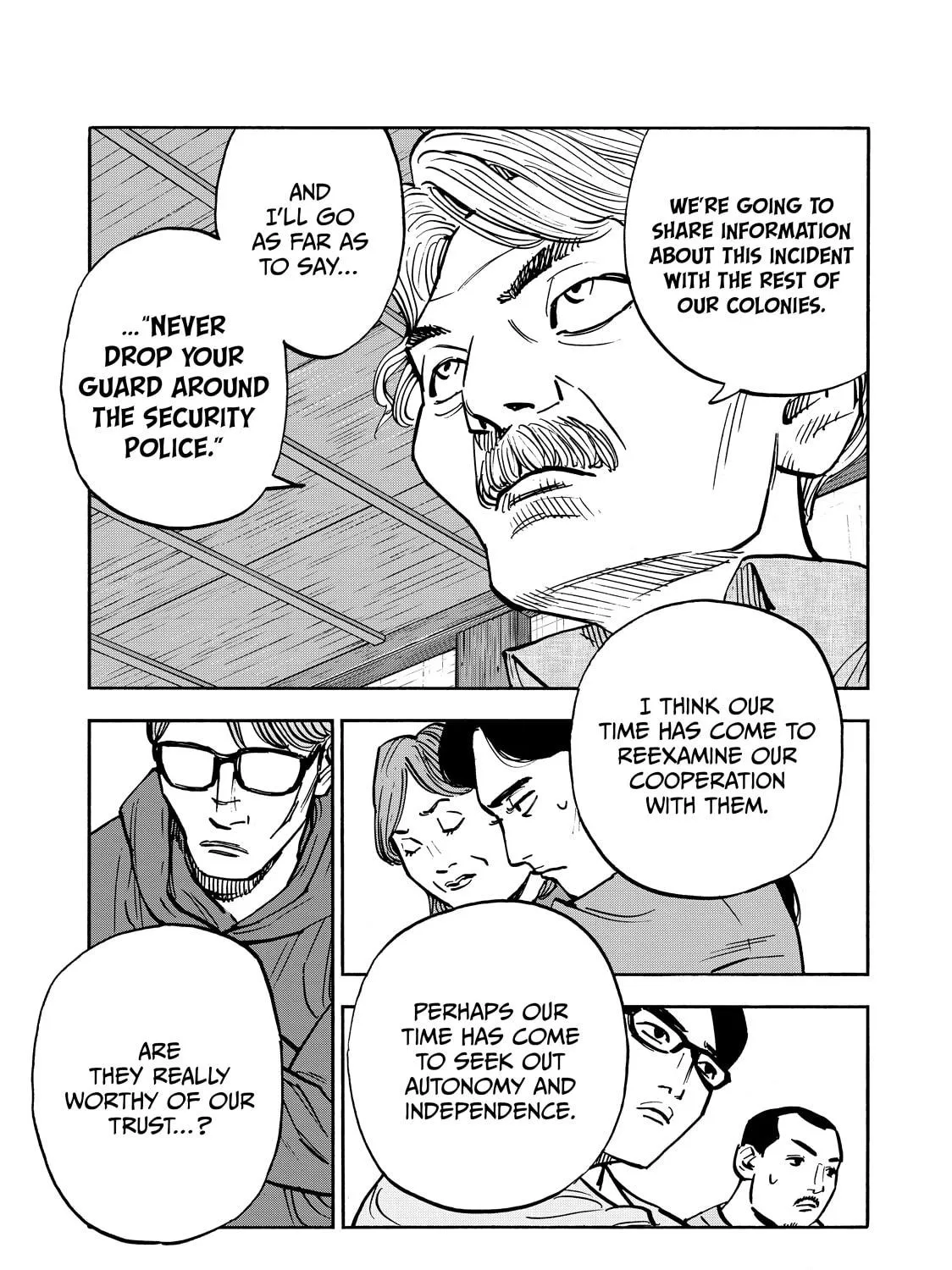 Dear Shimazaki in the Peaceful Land Chapter 62 page 35 - 