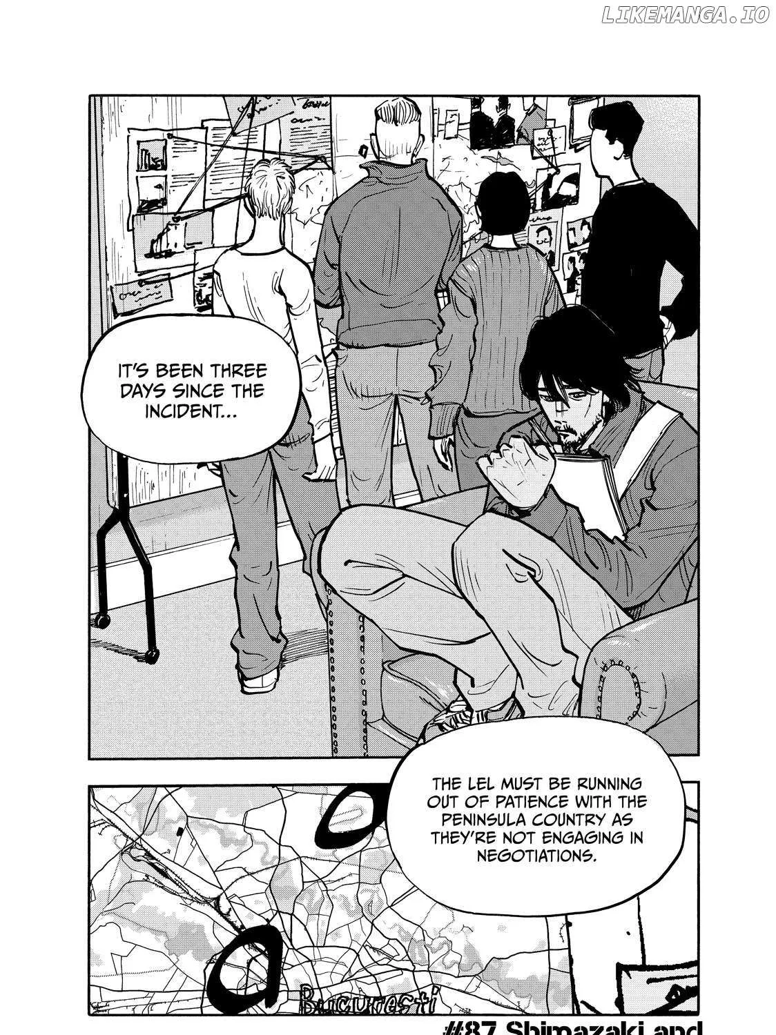 Dear Shimazaki in the Peaceful Land Chapter 87 page 4 - 