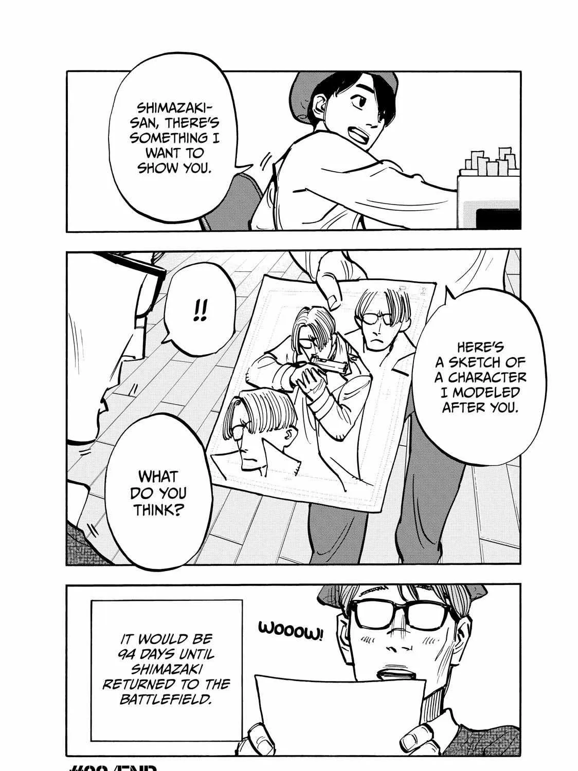 Dear Shimazaki in the Peaceful Land Chapter 90 page 35 - 