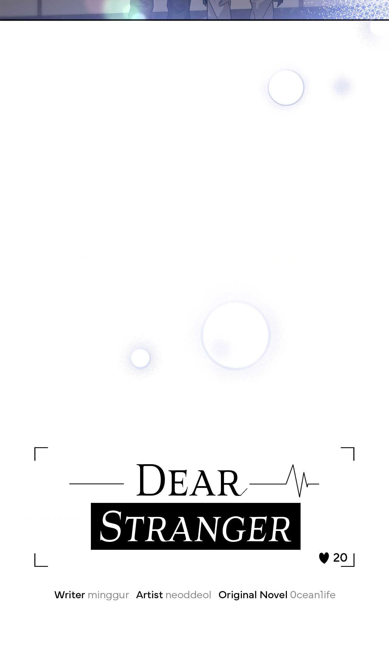 Dear Stranger (minggur) Chapter 20 page 39 - 
