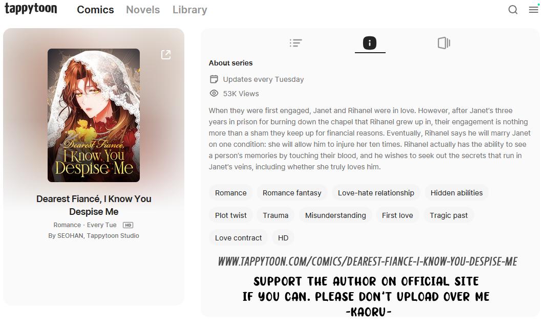 Dearest Fiancé, I Know You Despise Me Chapter 47 page 46 - 
