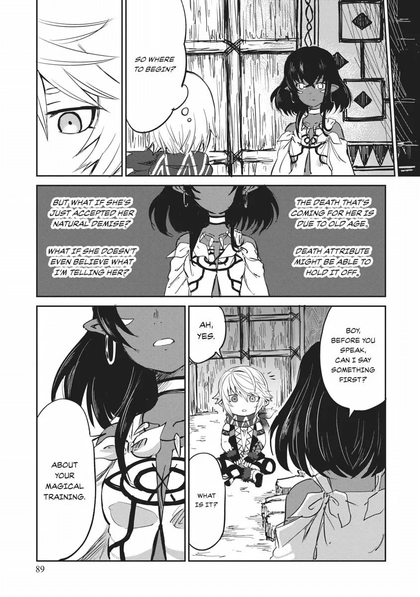 Death Attribute Magician Chapter 17 page 11 - 