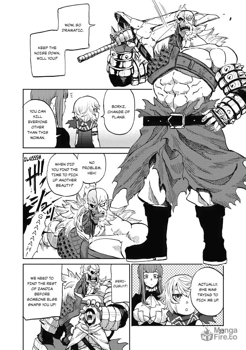 Death Attribute Magician Chapter 32 page 21 - 