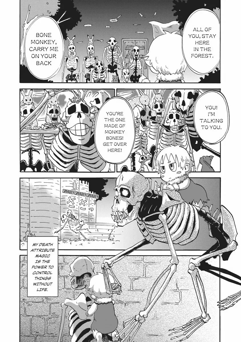 Death Attribute Magician Chapter 4 page 8 - 