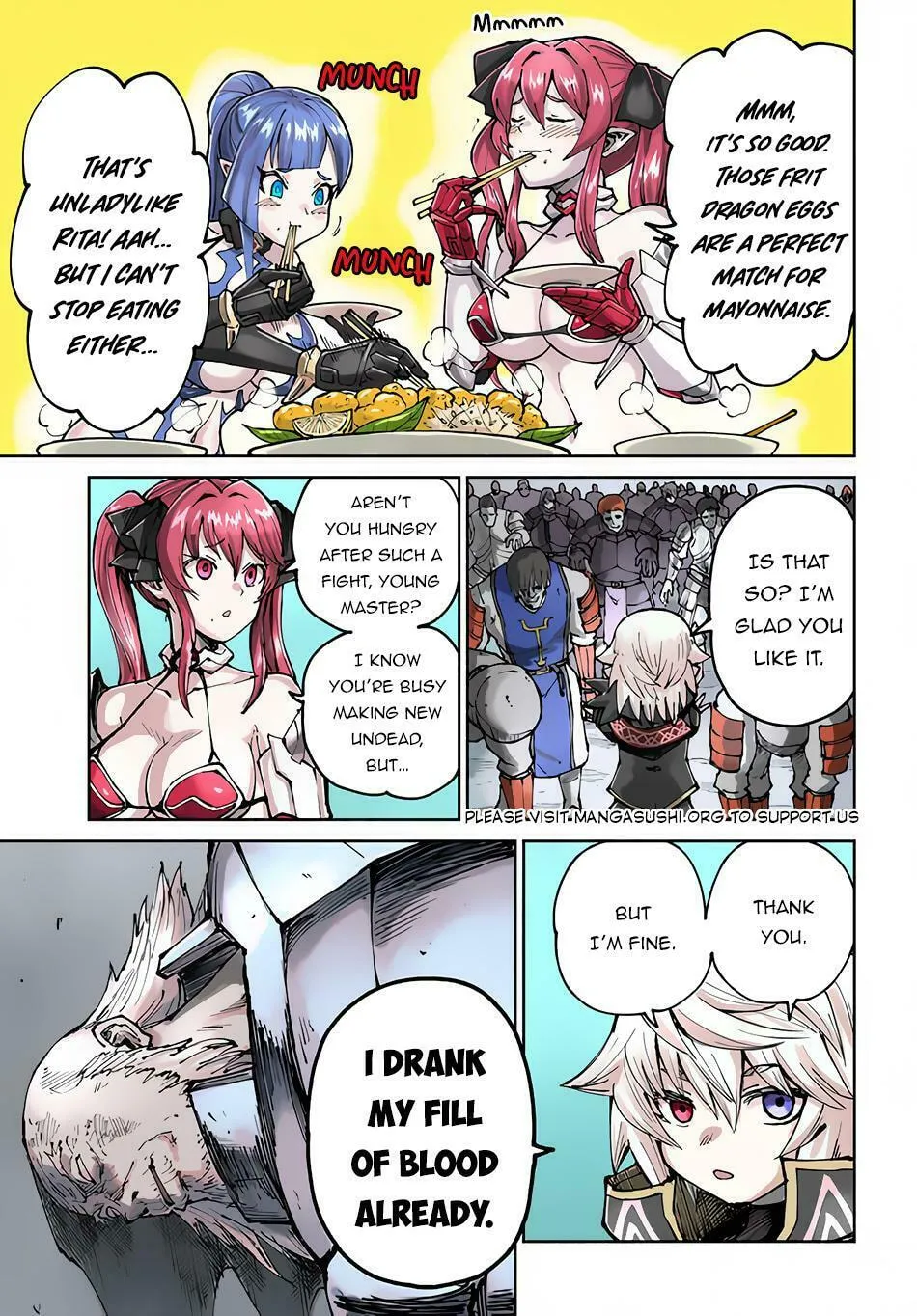 Death Attribute Magician Chapter 47 page 3 - 