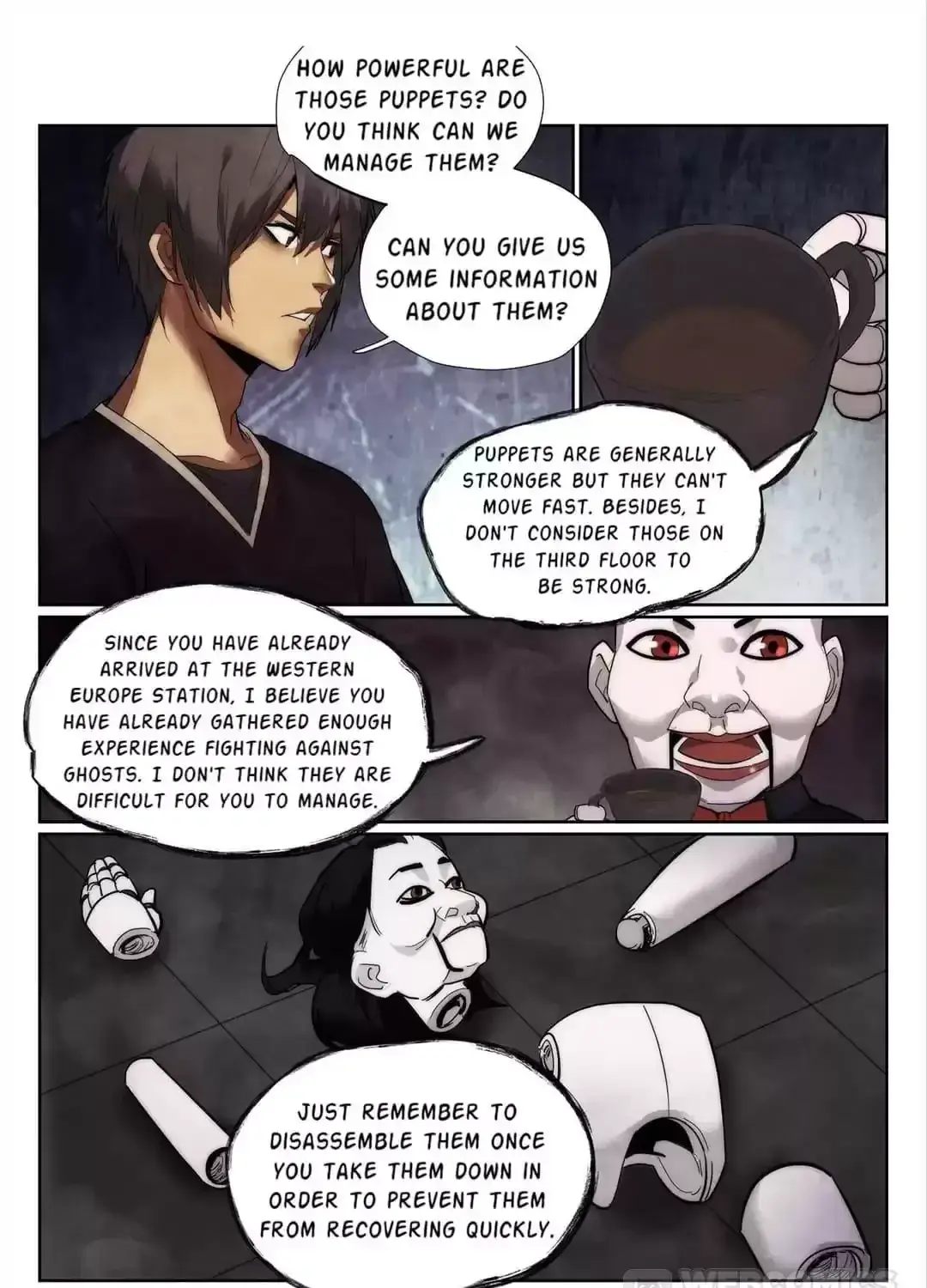 Death Field Chapter 166 page 13 - 