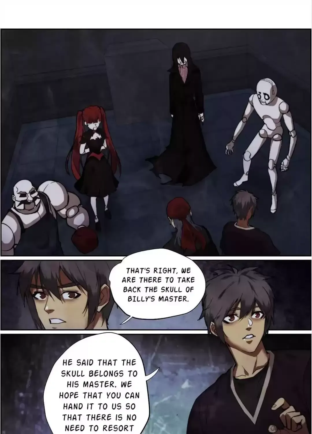 Death Field Chapter 167 page 1 - 
