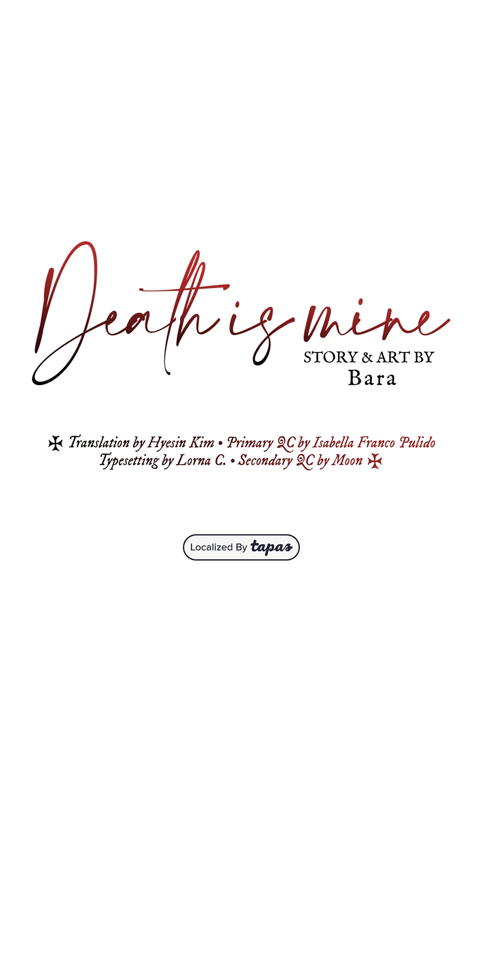 Death Is Mine Chapter 32 page 19 - 