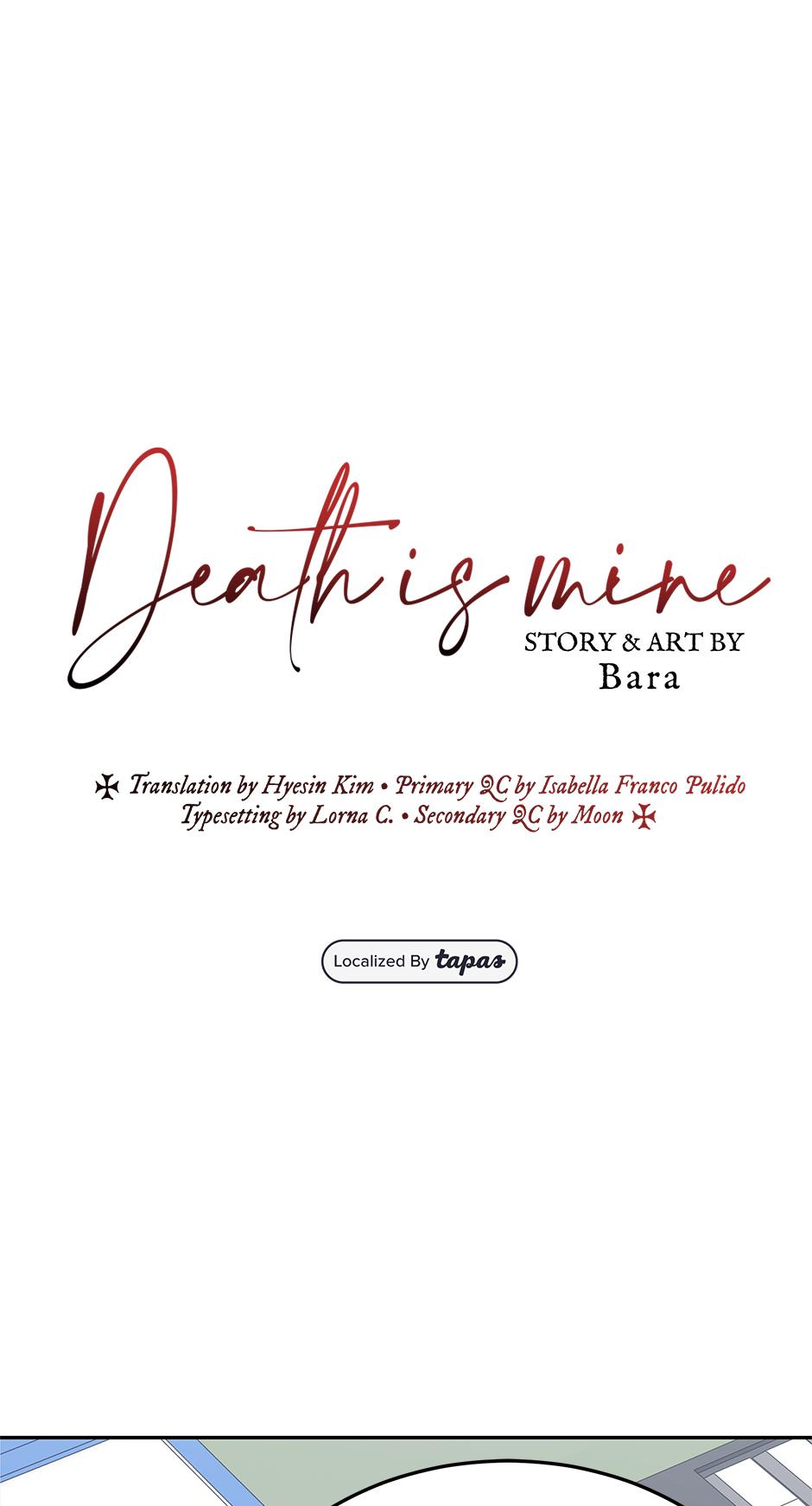 Death Is Mine Chapter 33 page 19 - 