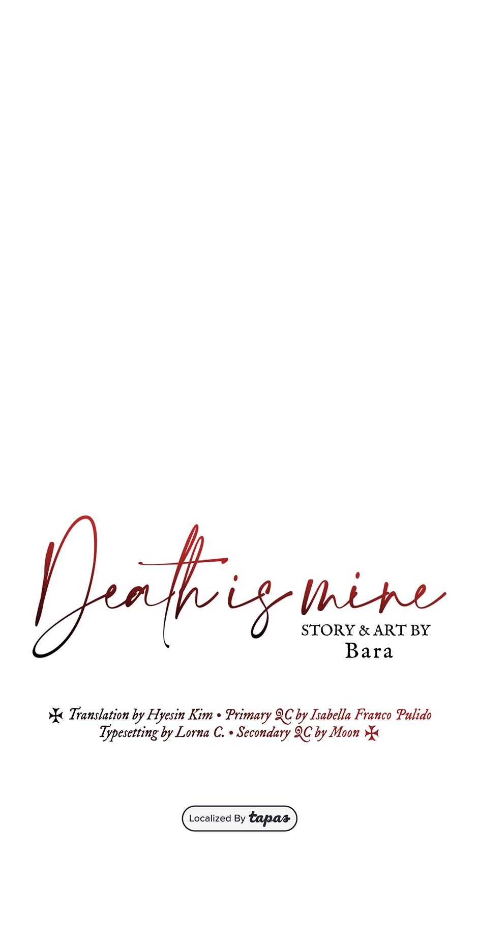 Death Is Mine Chapter 50 page 1 - 