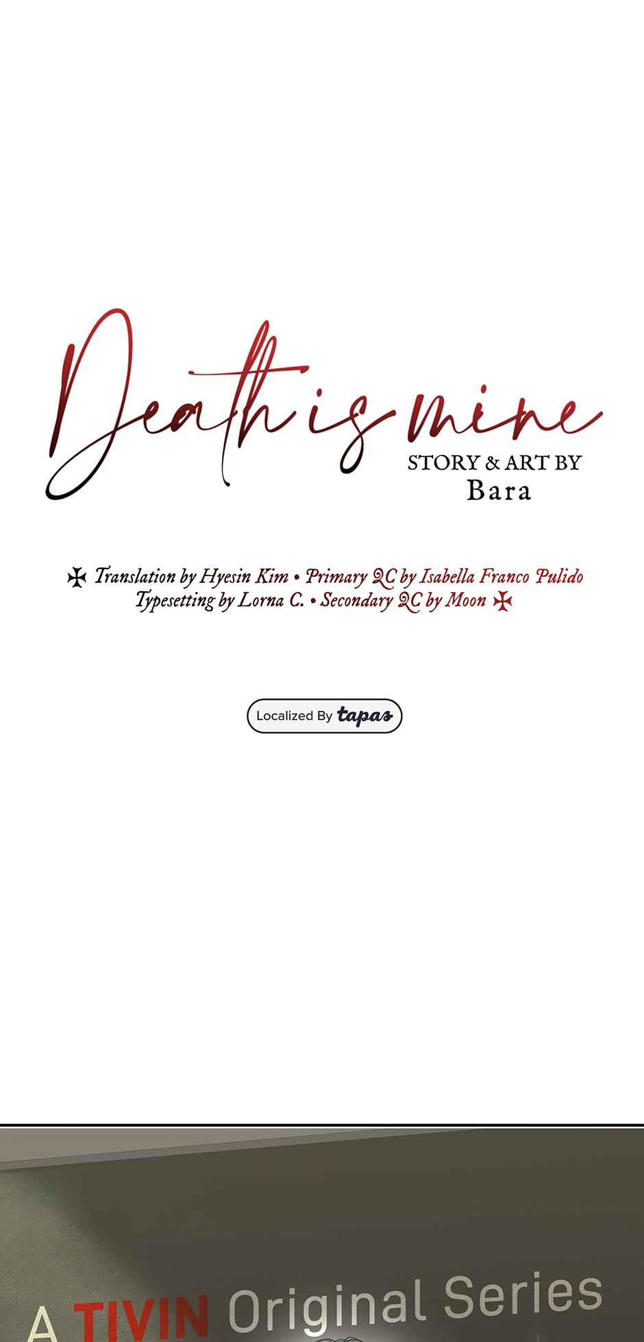 Death Is Mine Chapter 51 page 1 - 