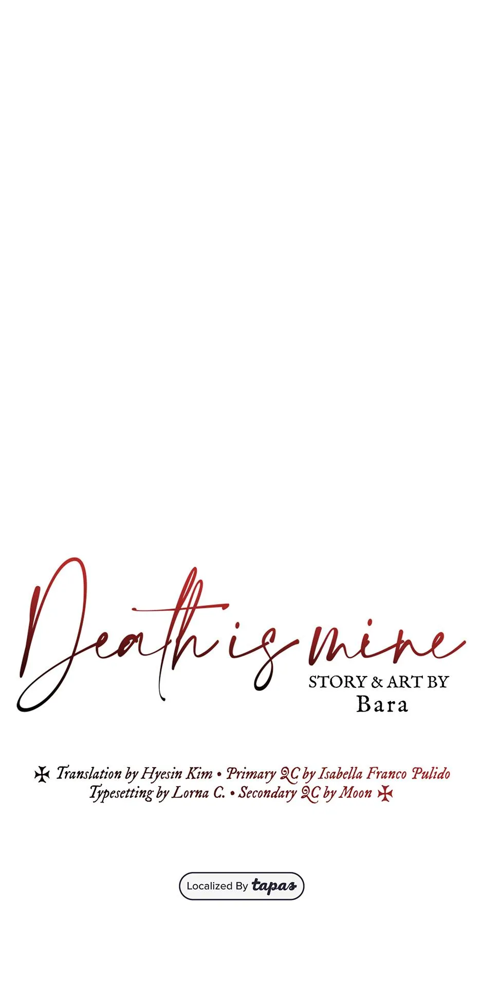 Death Is Mine Chapter 64 page 1 - 
