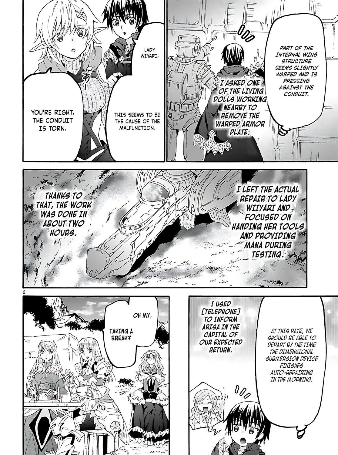 Death March to the Parallel World Rhapsody Chapter 123 page 4 - 