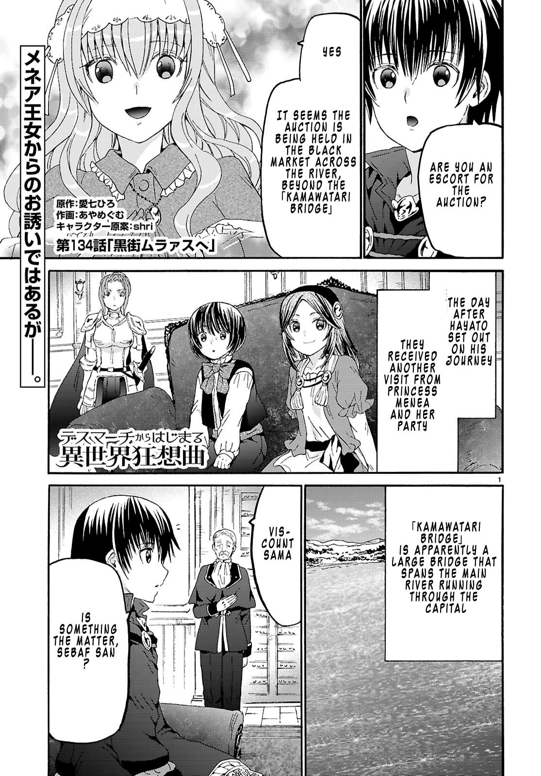 Death March to the Parallel World Rhapsody Chapter 134 page 1 - 