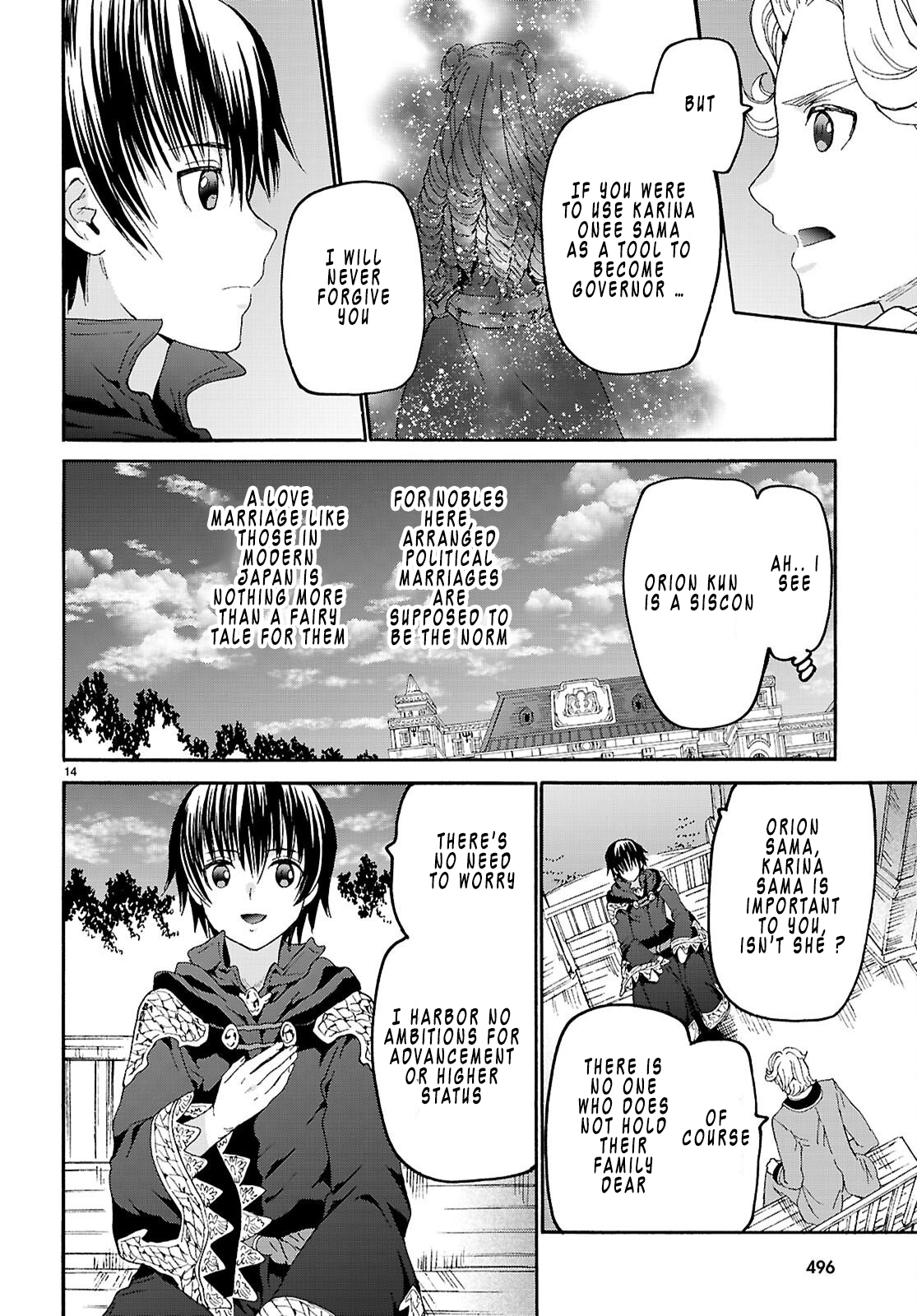 Death March to the Parallel World Rhapsody Chapter 136 page 14 - 
