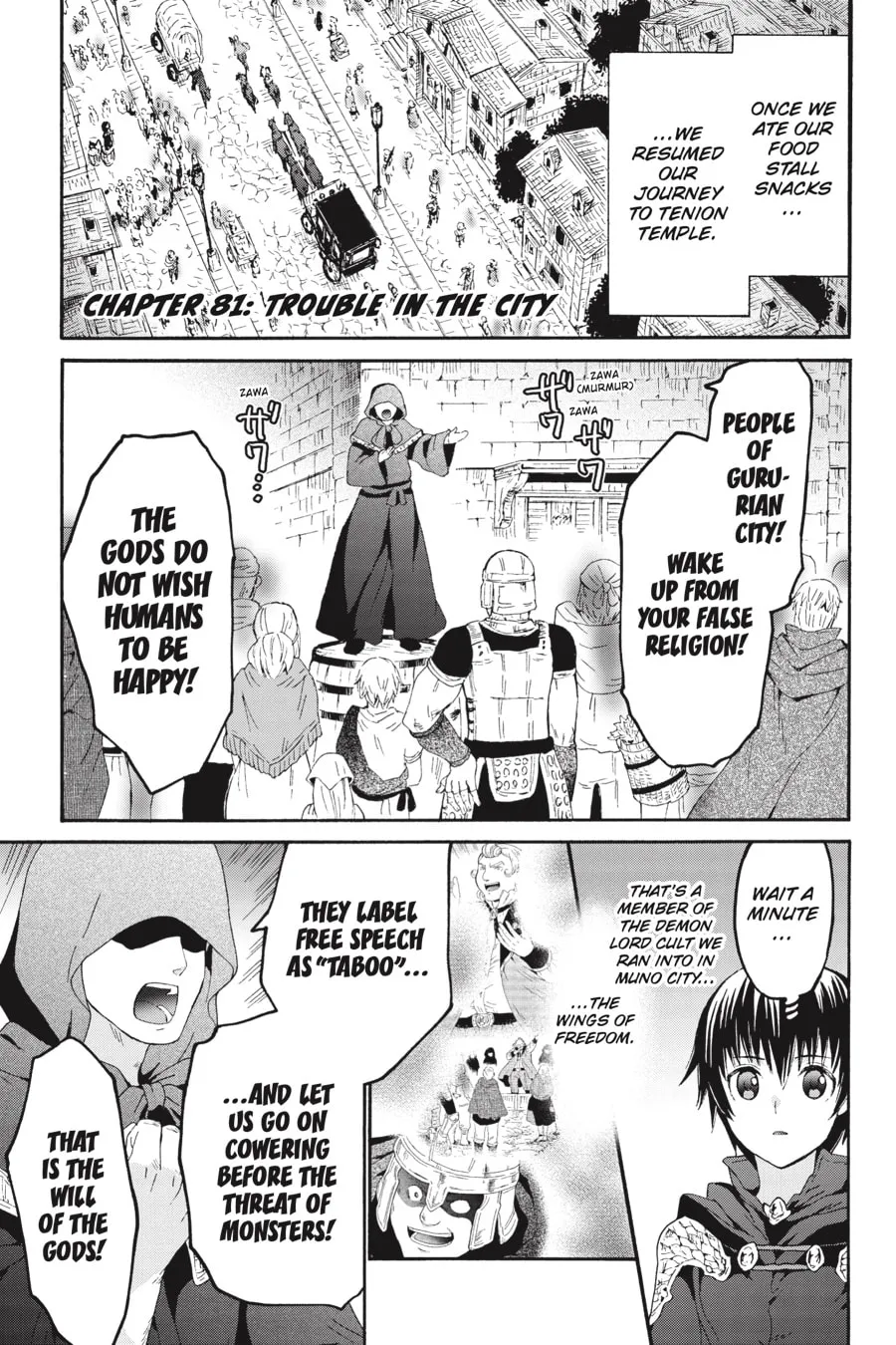 Death March to the Parallel World Rhapsody Chapter 81 page 1 - 