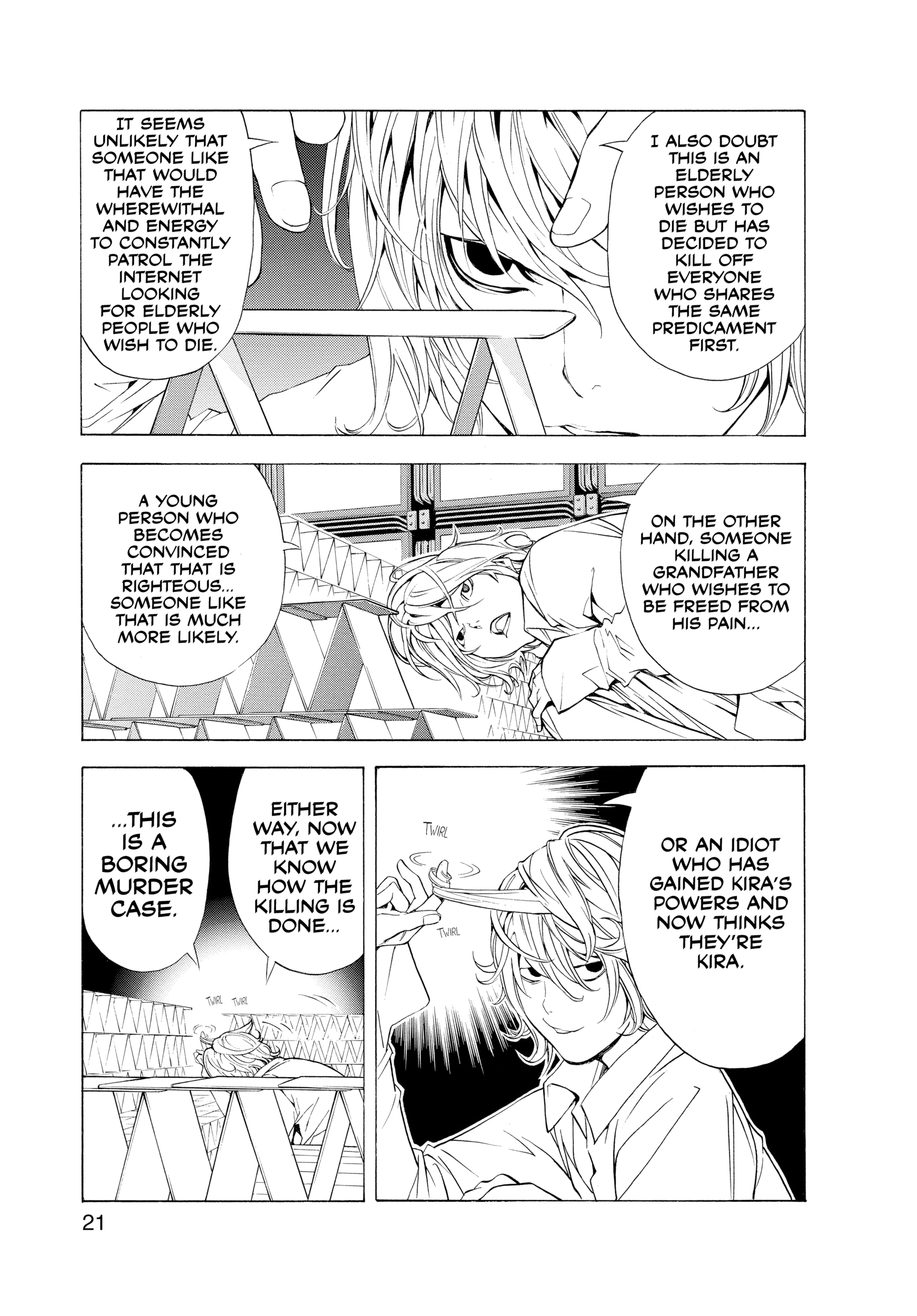 Death Note: Never Complete Chapter 1 page 22 - 