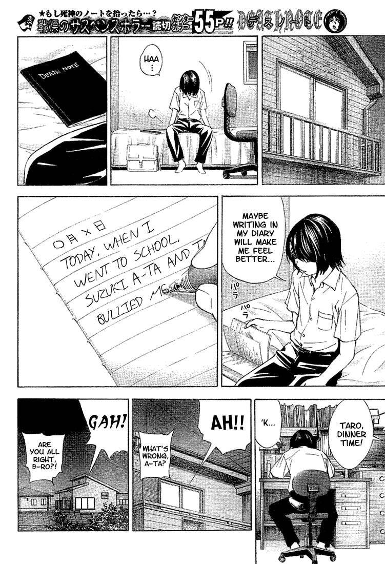 Death Note Chapter 0 page 4 - 