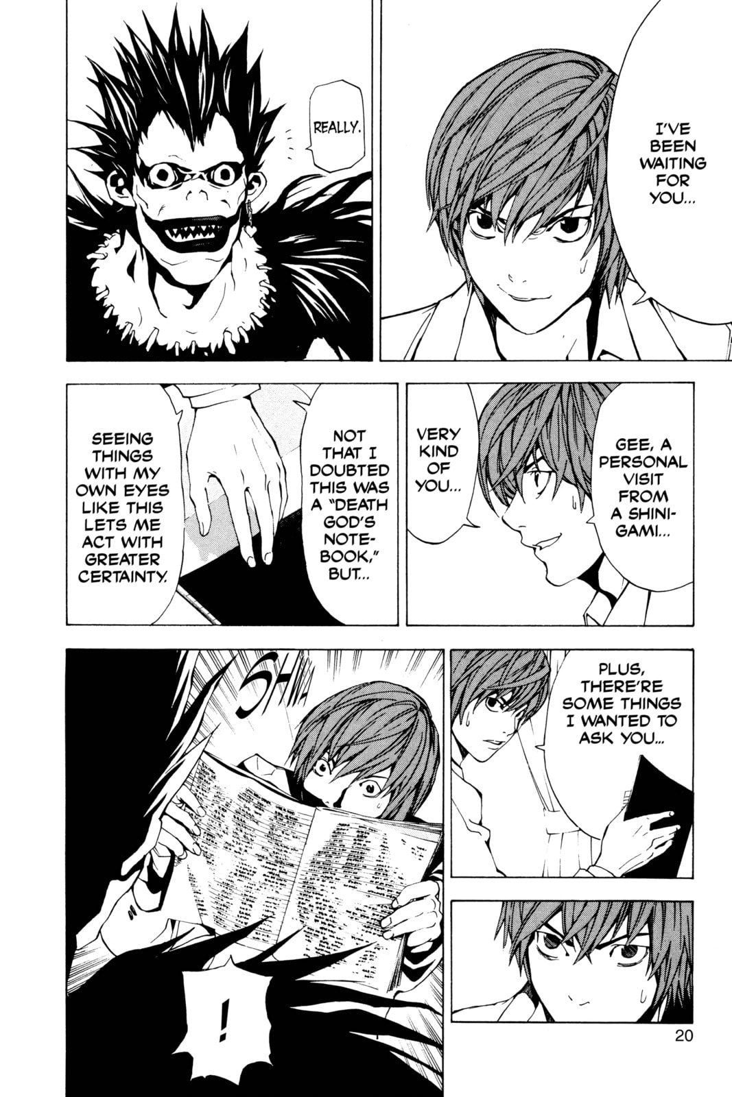Death Note Chapter 1 page 20 - 
