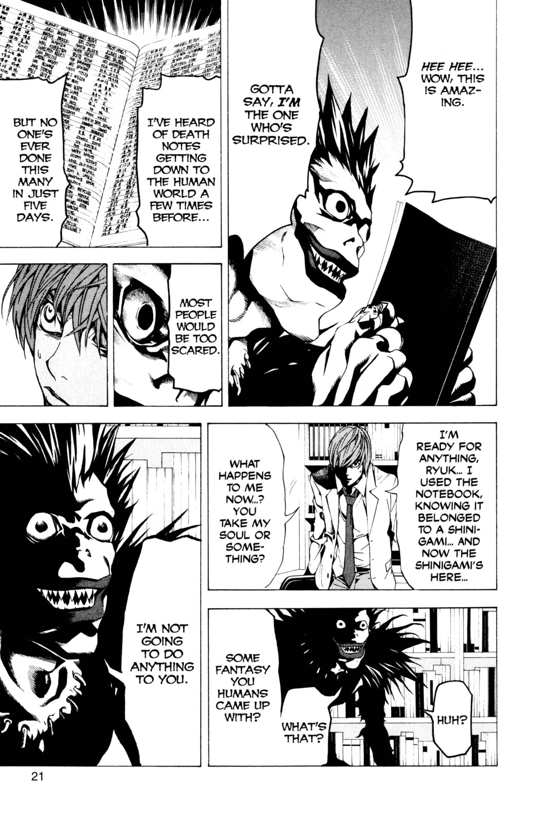 Death Note Chapter 1 page 21 - 