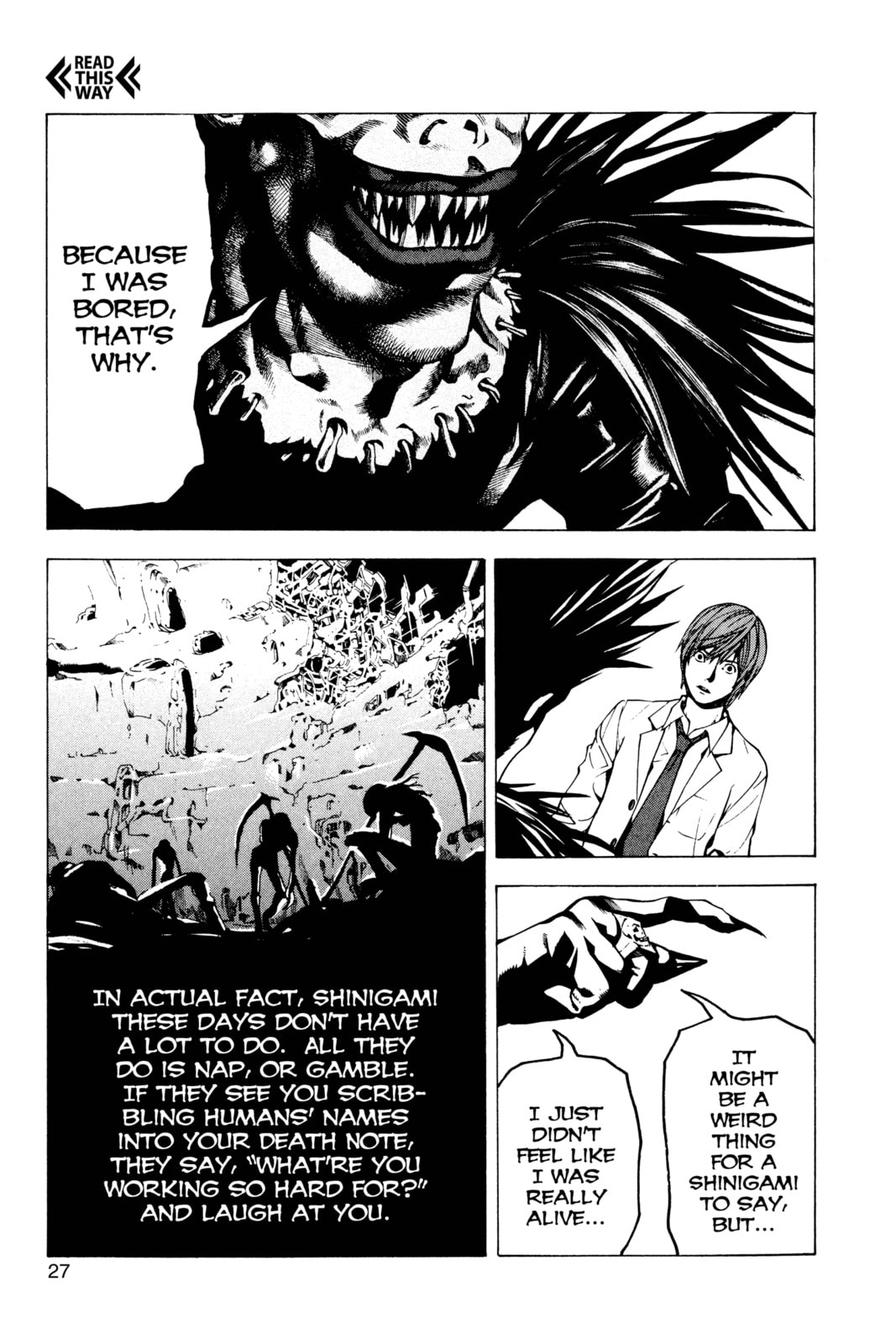 Death Note Chapter 1 page 27 - 