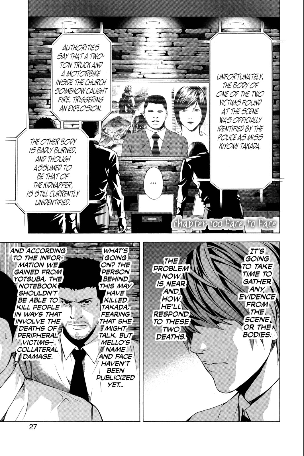Death Note Chapter 100 page 1 - 