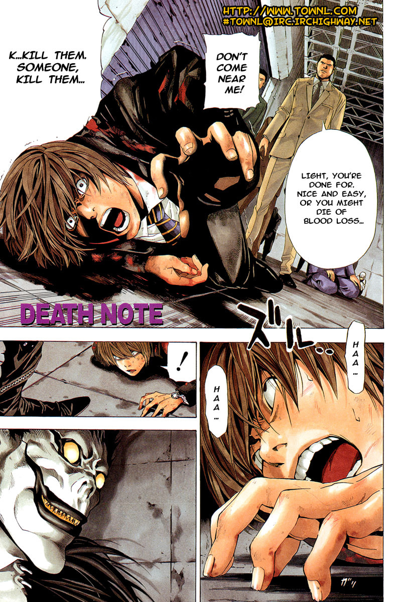 Death Note Chapter 107 page 1 - 