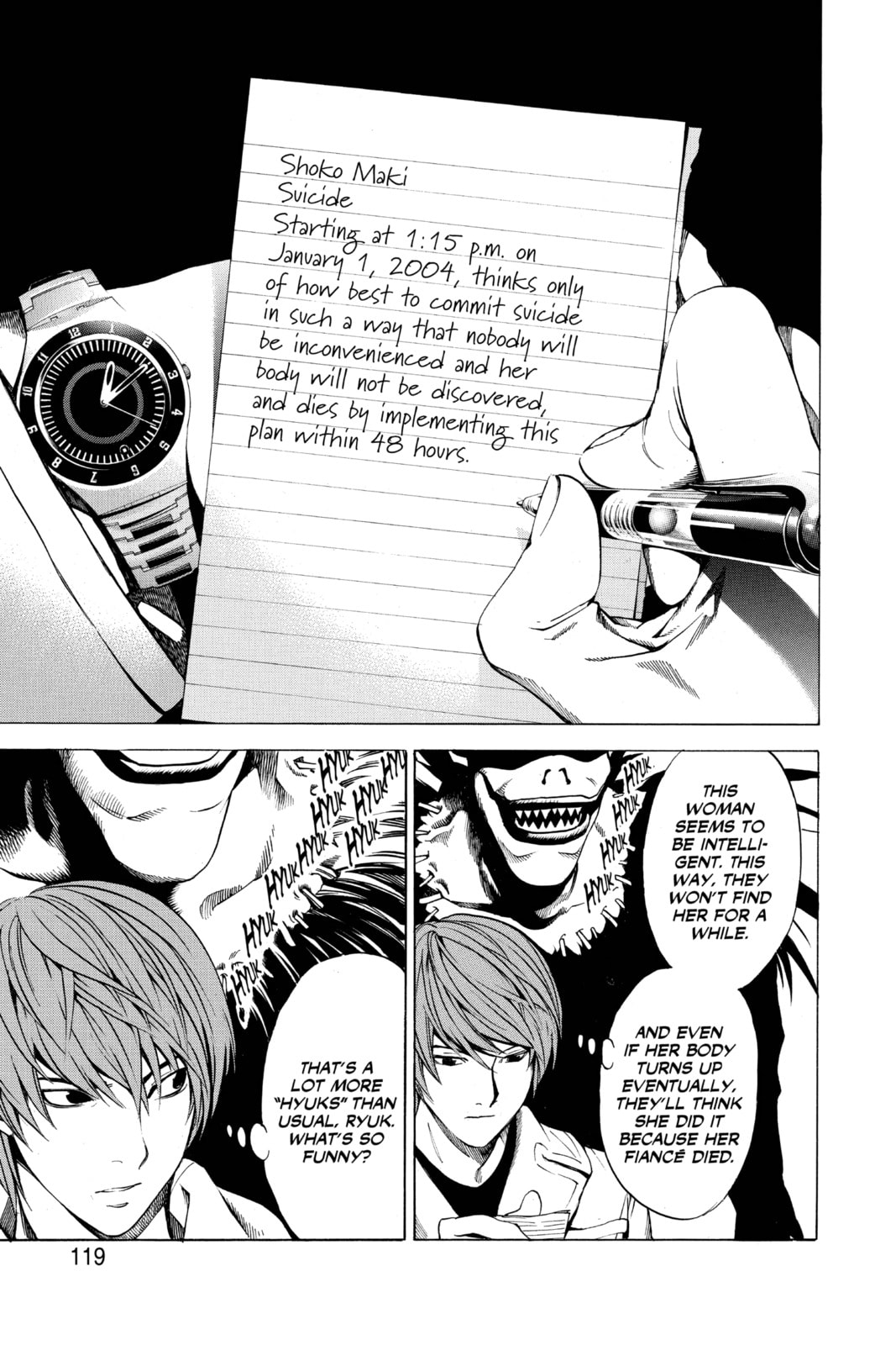 Death Note Chapter 13 page 5 - 