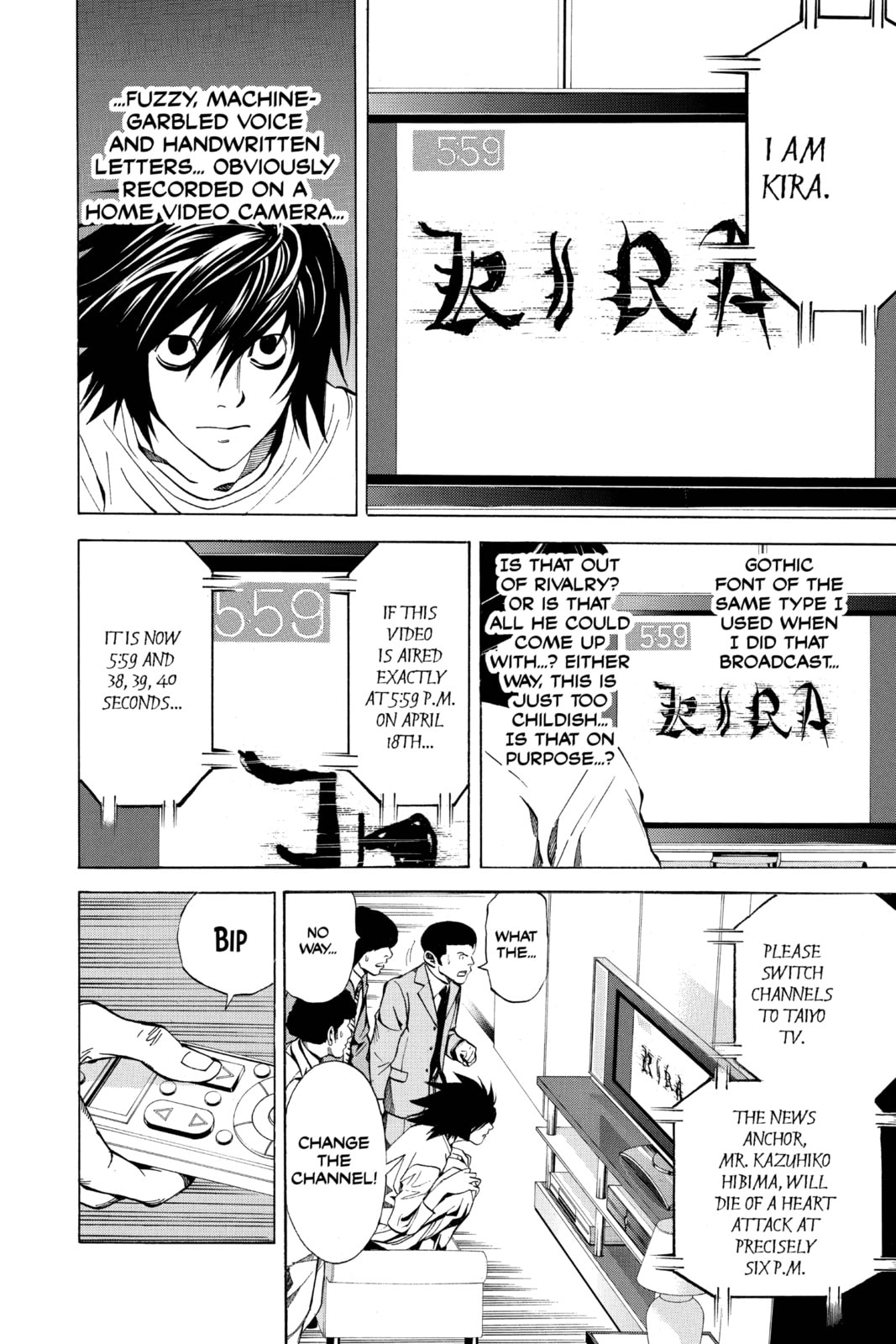 Death Note Chapter 23 page 6 - 