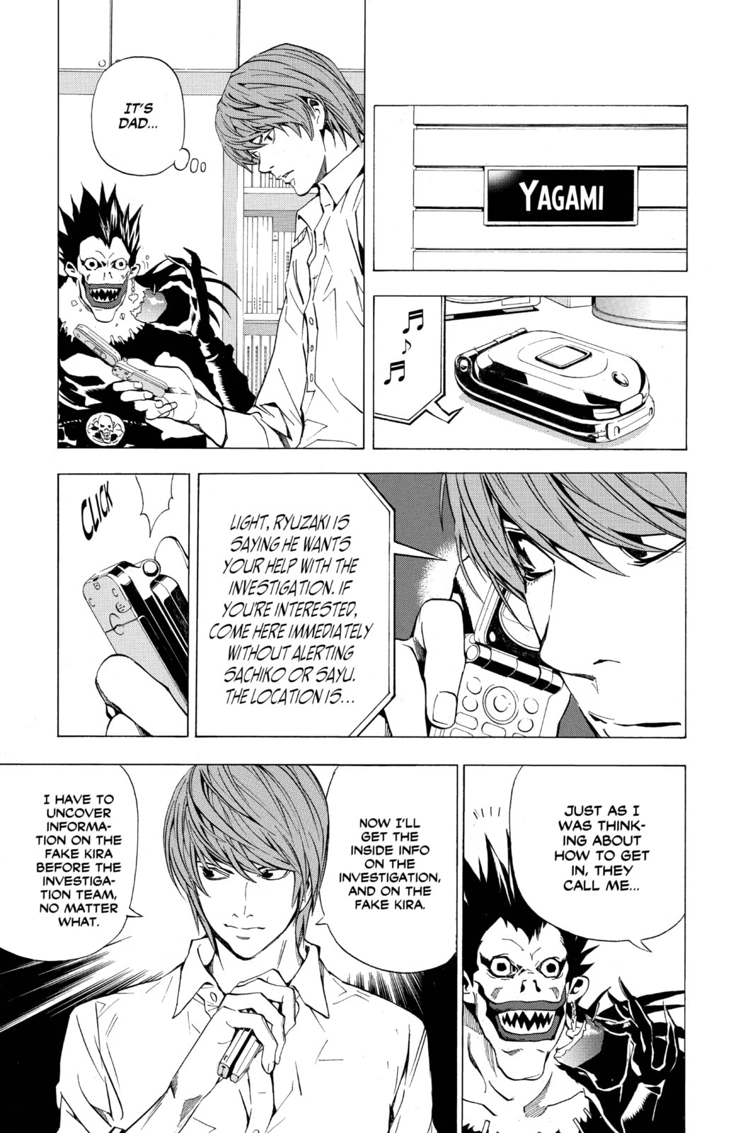 Death Note Chapter 26 page 7 - 