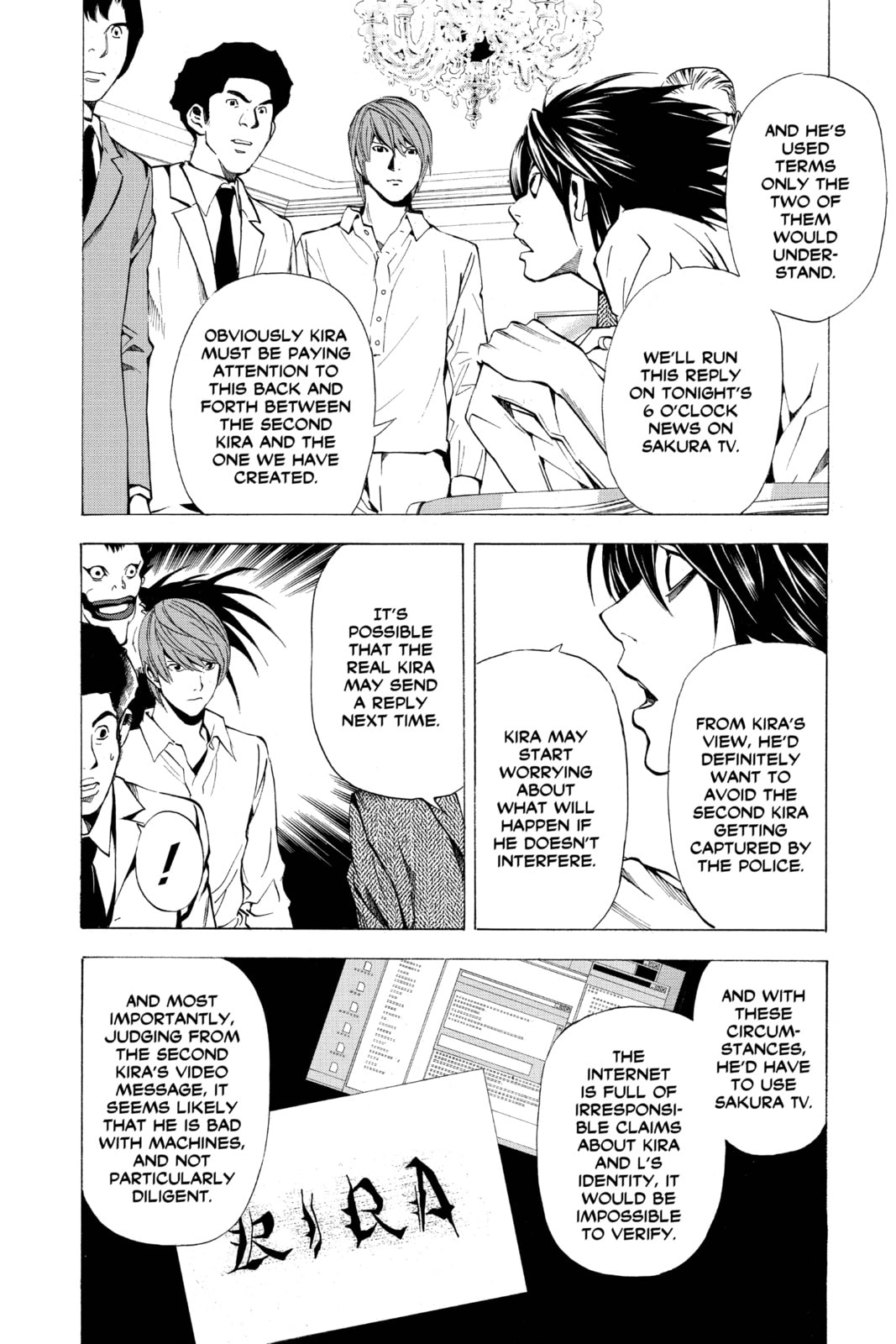 Death Note Chapter 27 page 6 - 