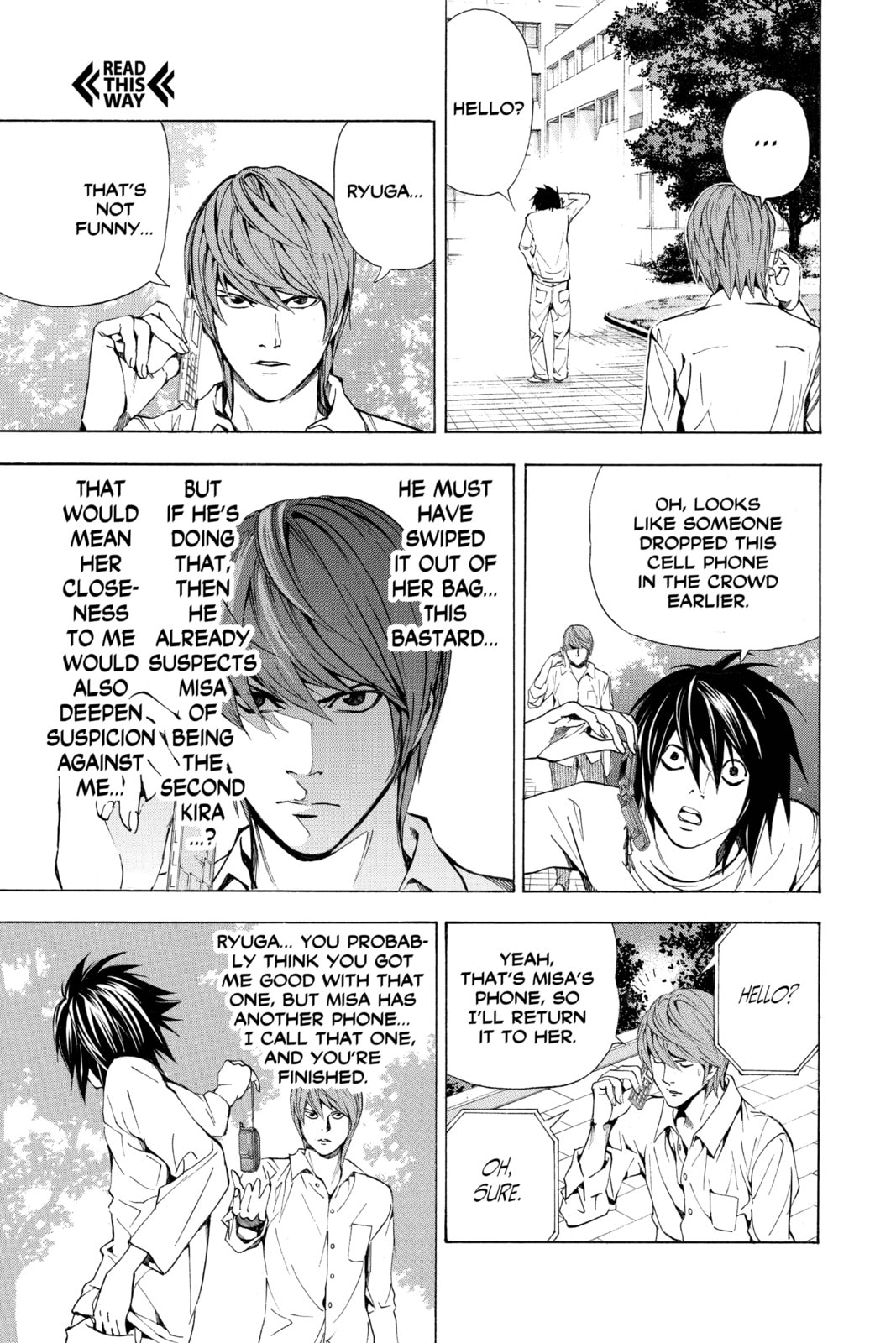 Death Note Chapter 33 page 3 - 