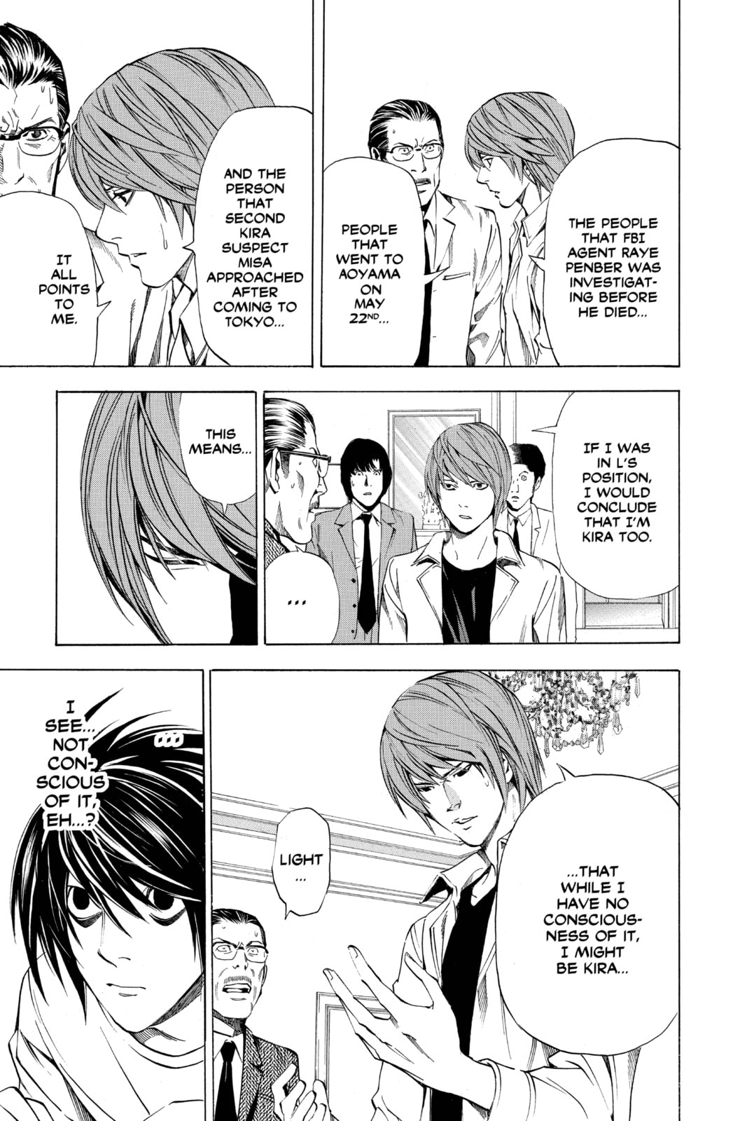 Death Note Chapter 34 page 13 - 