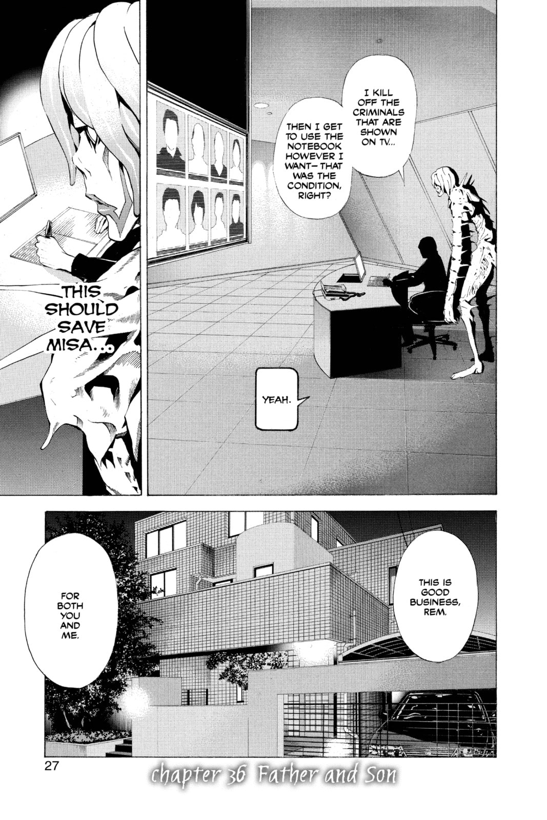 Death Note Chapter 36 page 1 - 