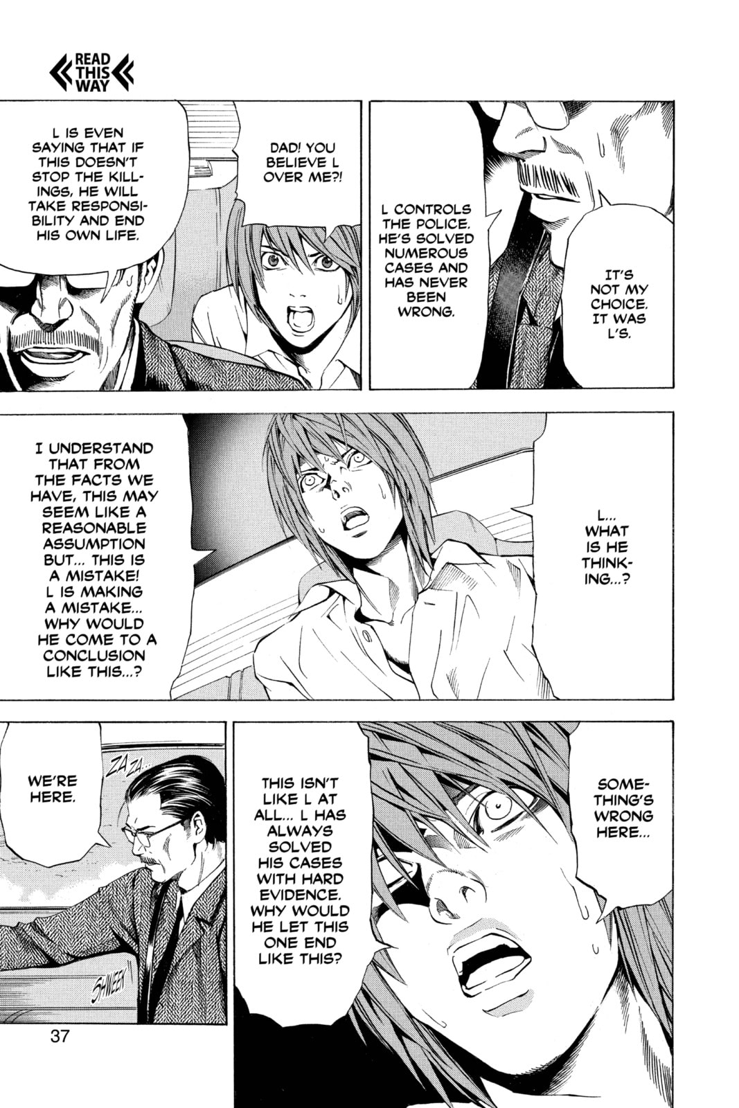 Death Note Chapter 36 page 11 - 