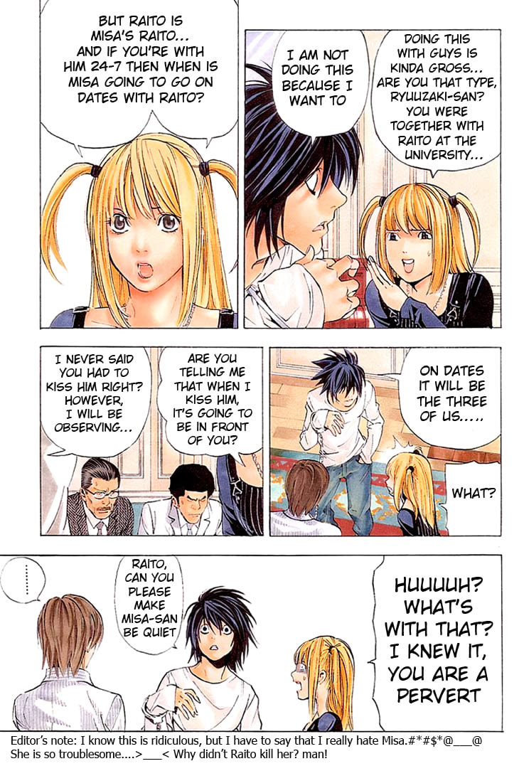 Death Note Chapter 37 page 4 - 