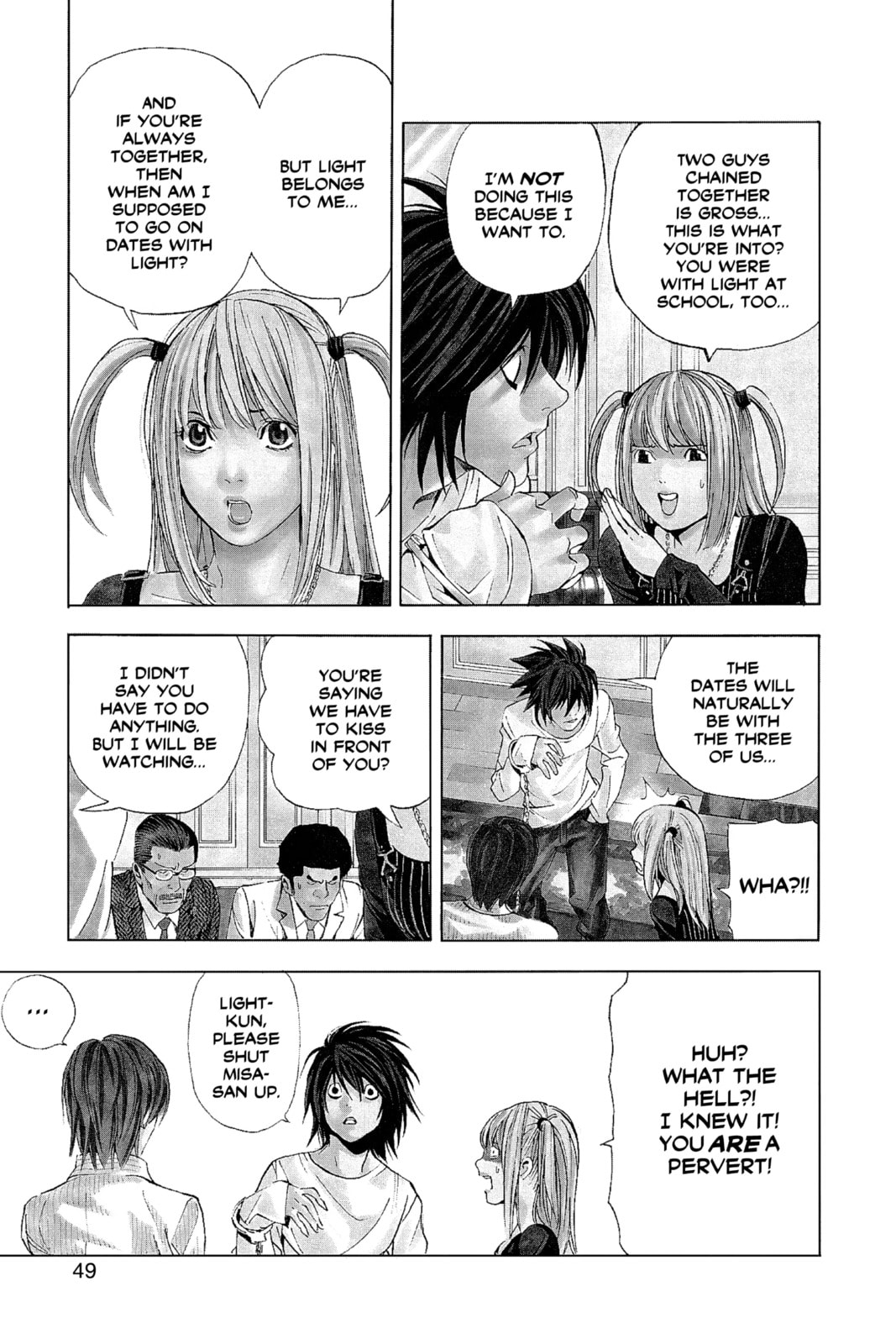 Death Note Chapter 37 page 5 - 