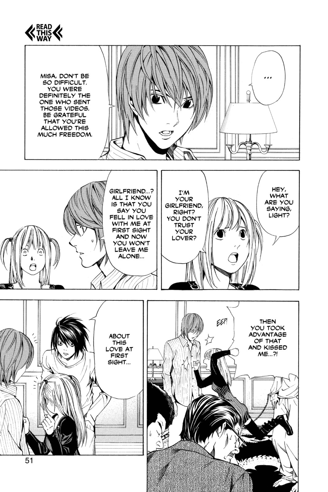Death Note Chapter 37 page 7 - 