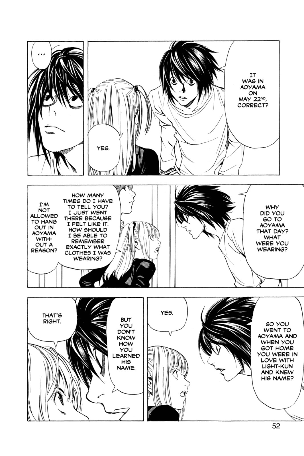 Death Note Chapter 37 page 8 - 
