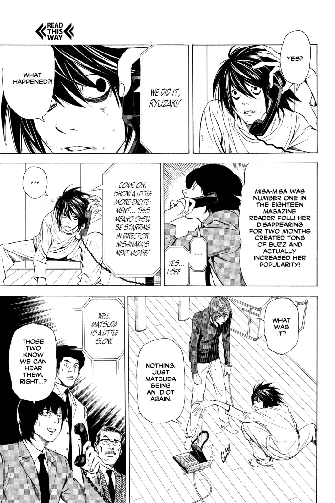 Death Note Chapter 38 page 17 - 