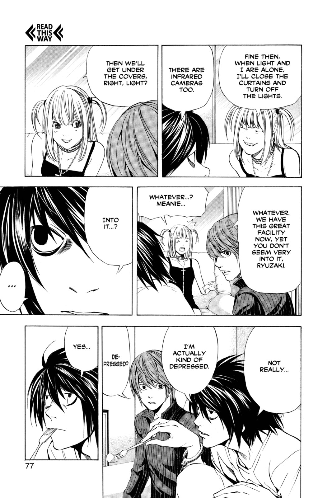 Death Note Chapter 38 page 7 - 