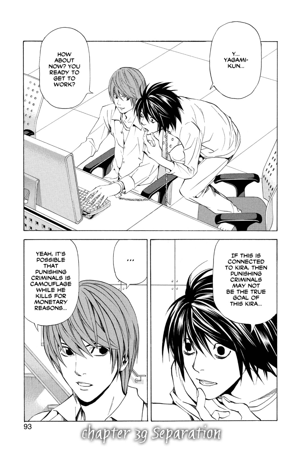 Death Note Chapter 39 page 1 - 