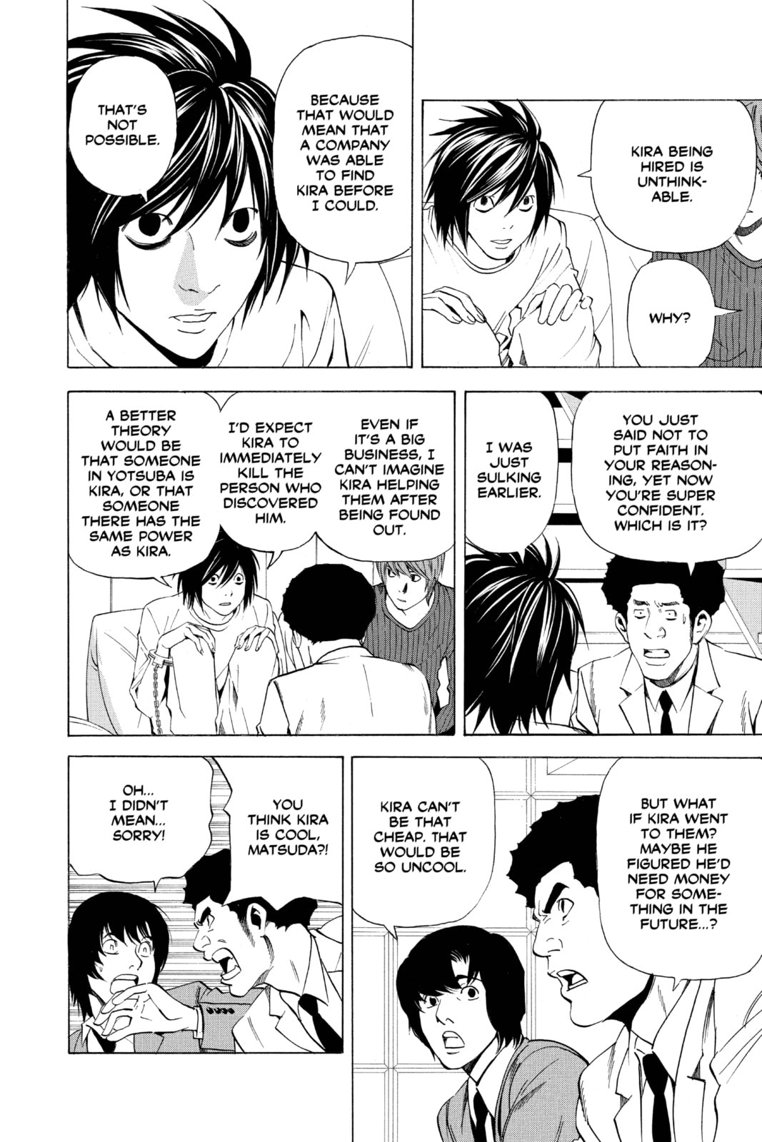 Death Note Chapter 39 page 8 - 